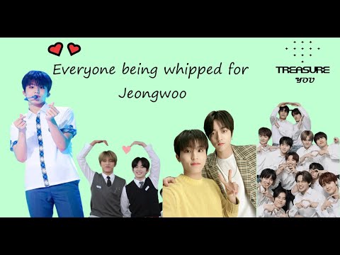 Everyone being whipped for Jeongwoo💙 (mostly Treasure)