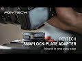 PGYTECH Adapter SnapLock Platte