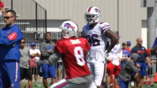 Camp Highlight: Simms Touchdown Pass to Easley