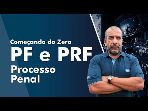 Aula de Processo Penal - Começando do zero PF e PRF - AlfaCon