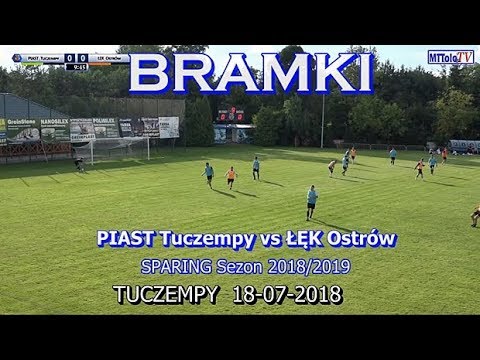 Bramki PIAST Tuczempy - ŁĘK Ostrów 3-2(1-1) [2018-07-18]