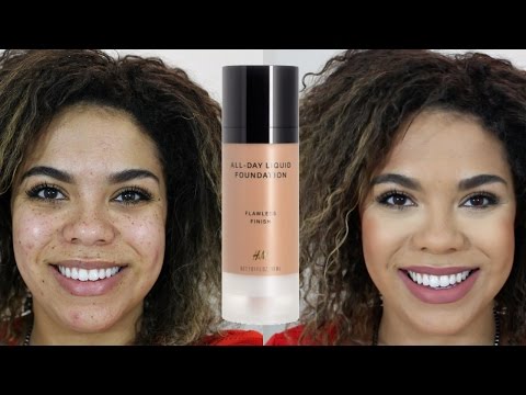 H&M Foundation Review - Oily Skin Diaries | samantha jane Video