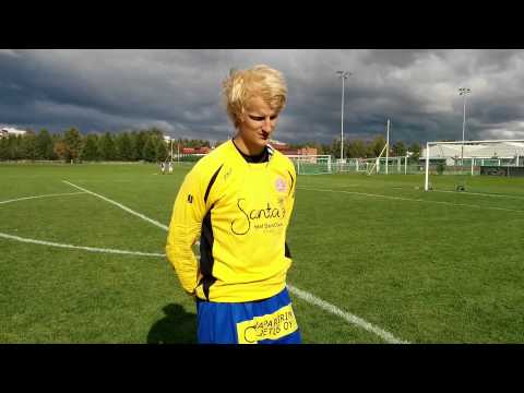 Pauli Tuisku haastattelu JS Hercules -pelin jälkeen