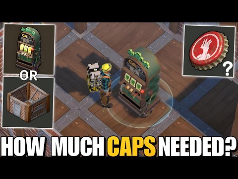 HOW MUCH CAPS YOU NEED TO GET BROKEN SLOT MACHINE OR 3×3 BRICK ROOM? - Last Day on Earth: Survival