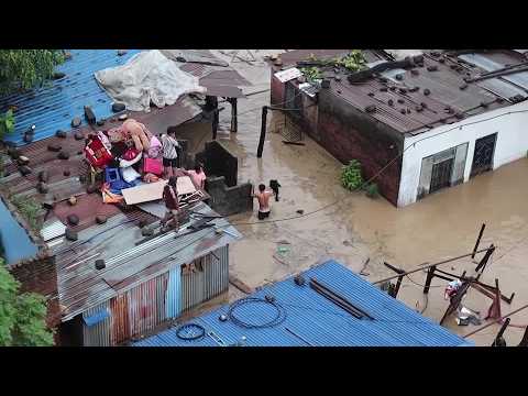 Floods, landslides kill dozens in India and Nepal