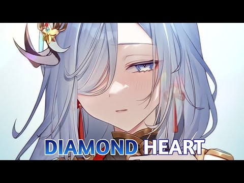 Nightcore - Diamond Heart | Lyrics (Alan Walker Ft. Sophia Somajo)