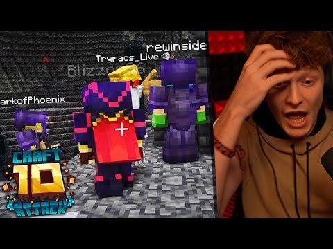 😱 Trymacs ERSTER TOD in CRAFT ATTACK 10 + OP Rüstung für REWI!