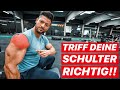 So bekommst Du BREITE & RUNDE Schultern (FUNKTIONIERT IMMER!)