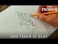 Frozen 2 | Bonus: Hoe teken je Olaf | Disney NL