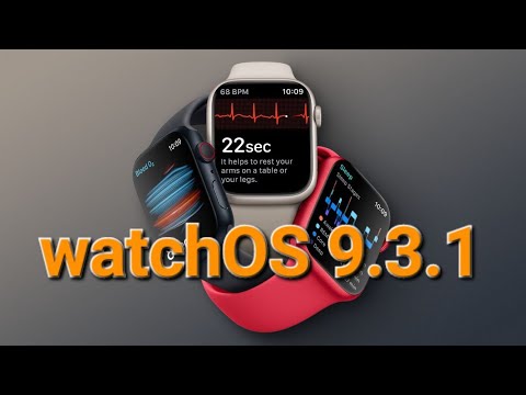 Actualizare securitate, update, software Apple watchOS 9.3.1. @Apple