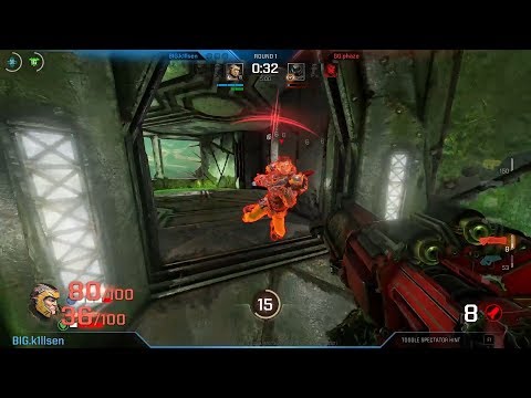 k1llsen vs. Phaze (1/2 play-off, Quake Open League #8) – Quake Champions