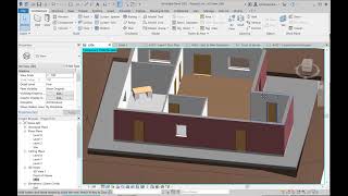 Revit 2022 #9 Placing and loading furniture components
