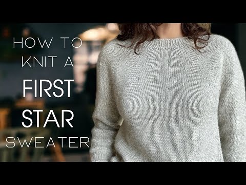 Your First Sweater Can Look This Good 🤗 (top-down, seamless)
