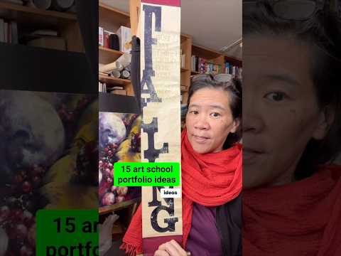 15 Art School Portfolio Ideas (BFA undergraduate)