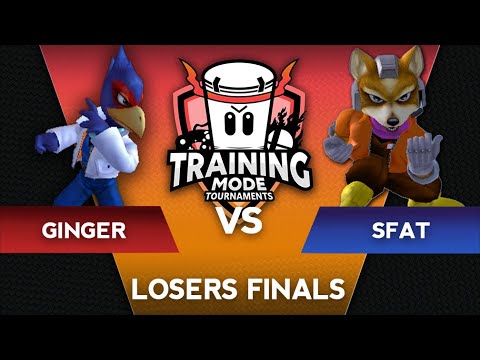 Training Mode Tournaments #2 SFAT (Fox) vs. Ginger (Falco) - SSBM Losers Finals - Melee
