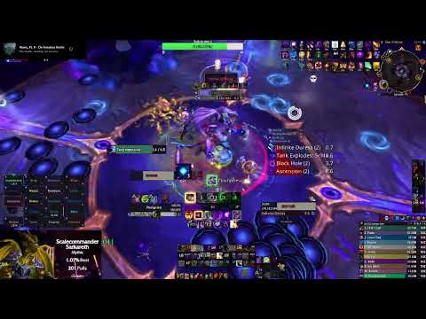 MYTHIC SARKARETH KILL | SHADOW PRIEST POV | EU-DRAENOR LUCE