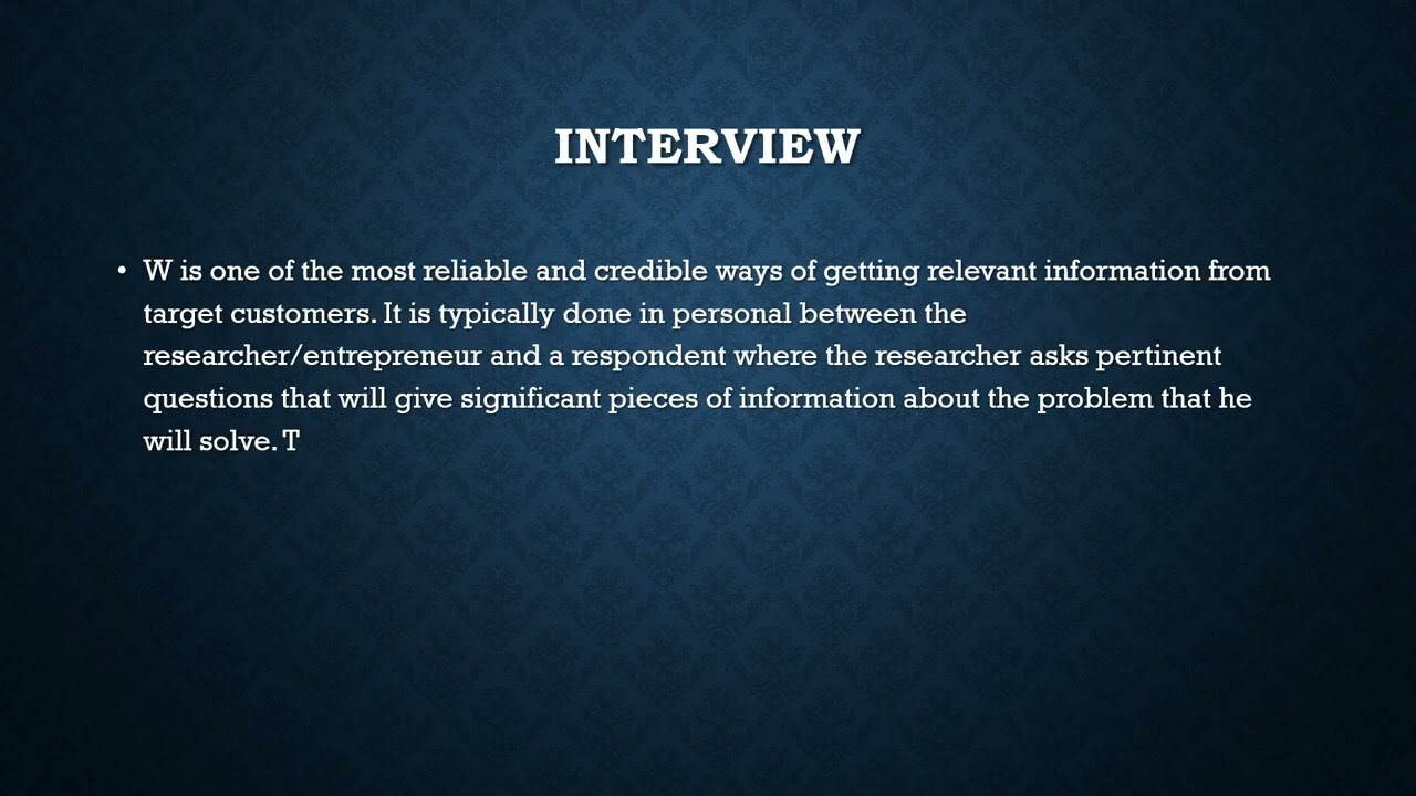 module 4 market research