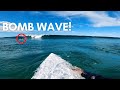 Kayaker Gets SMASHED POV Surfing Bigger Swell RAW