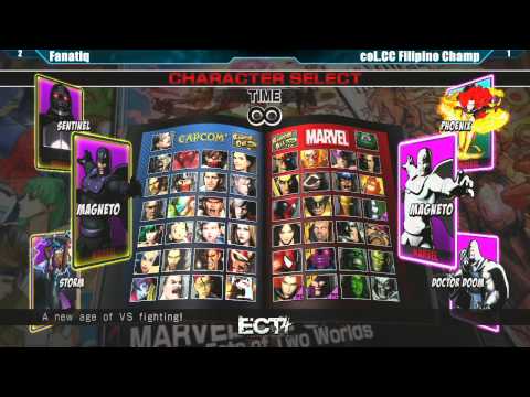 UMVC3 Top 16 AGE Fanatiq vs coL.CC Filipino Champ - ECT4 Tournament