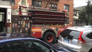FDNY BATTLING ALL HANDS FIRE ON W. 238TH ST. IN RIVERDALE, THE BRONX IN NEW YORK CITY.