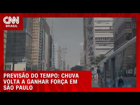 São Paulo tem 113% da chuva esperada para o mês; tempestades voltam quinta | CNN NOVO DIA