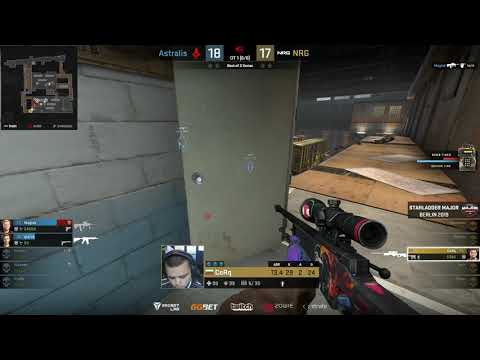 CS:GO - CERQ ace clutch into double OT
