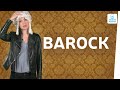 Barock Kurz Und Einfach Erklärt I Musstewissen Deutsch