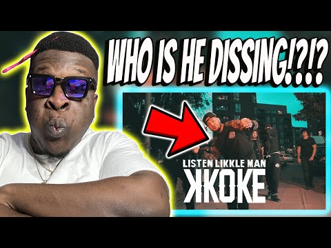 AMERICAN RAPPER REACTS TO | K Koke - Listen Likkle Man (Official Video) REACTION