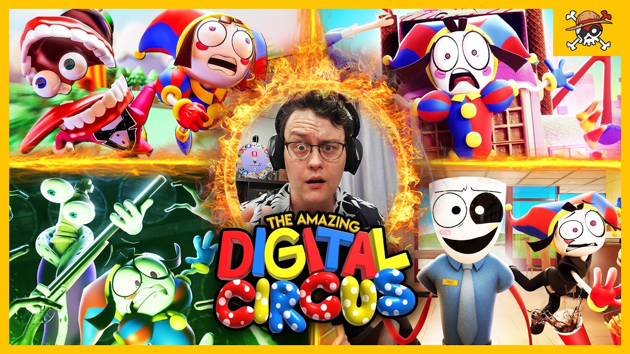 THE AMAZING DIGITAL CIRCUS Episode 1-4 - RogersBase Reacts