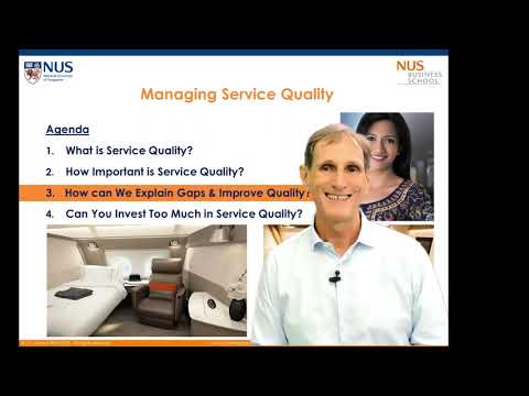 Master Class: Service Quality - The Gaps Model & Diagnosing Quality Shortfalls