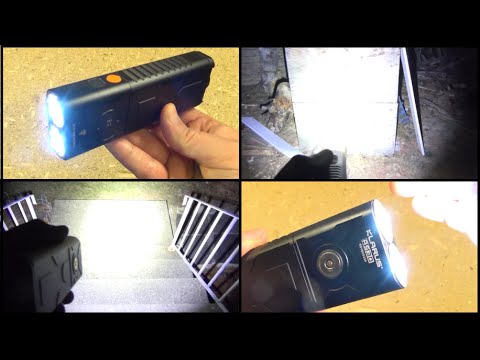 Klarus RS30 BA (2x 18650) Flashlight Review, 2400 Lumens Video