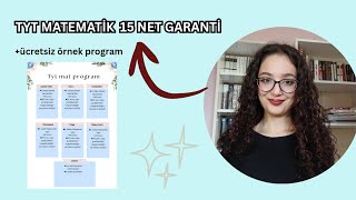 Tyt Matematik 15 Net İçin Nasıl Çalışmalısın?