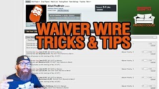 How to use the waiver wire fantasy football