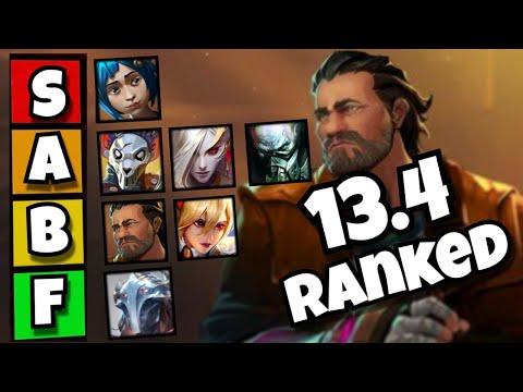 Champion Tier List for Patch 13.4! | TFT Set 13 Ranking Guide