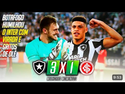 Botafogo 3 x 1 Internacional | Melhores Momentos