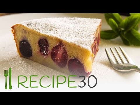 Simple Cherry Clafoutis recipe