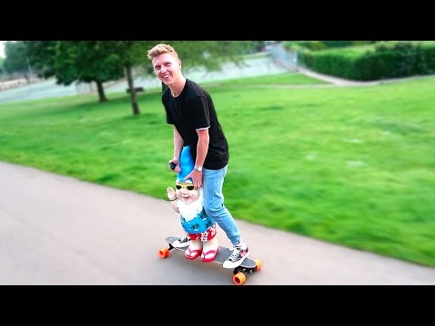 NORMAN THE SKATEBOARDING GNOME