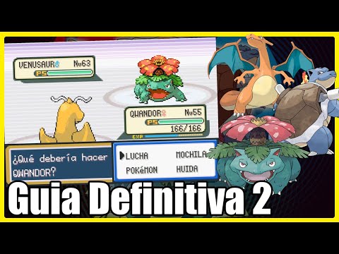 Pokémon Rojo Fuego y Verde Hoja - Guía Definitiva Parte 2 (Medallas Finales y Liga)