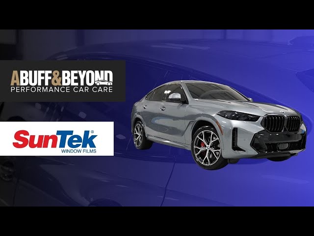 A Buff & Beyond BMW X6 SunTek Window Tint poster image