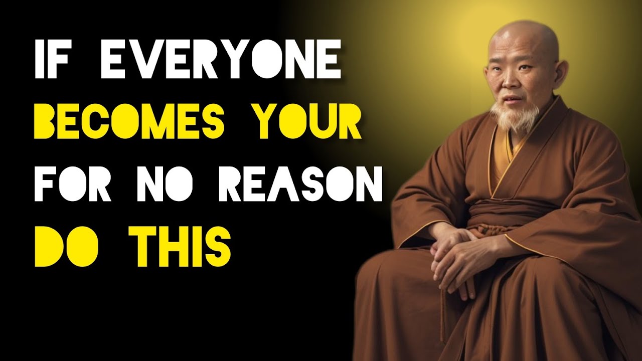 If Everyone Becomes Your Enemy For No Reason Do This - Zen And Buddhist Teachings.