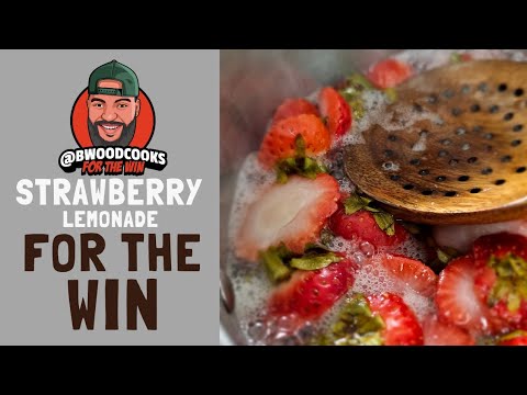 How to Make the BEST STRAWBERRY LEMONADE in Just Minutes