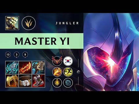 Master Yi Jungle vs Kha'Zix - KR Grandmaster Patch 25.24