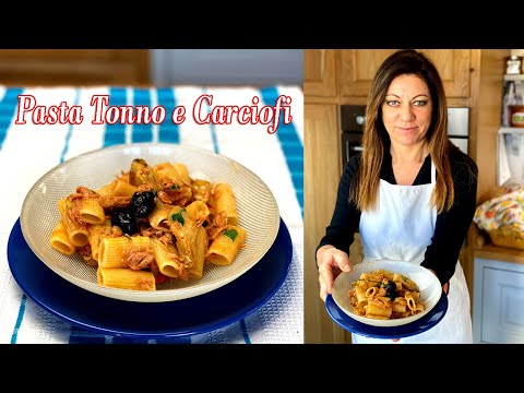 PASTA TONNO e CARCIOFI in 10 minuti!! 😋 TUNA PASTA and artichokes in 10 minutes!!