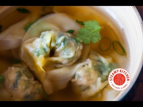 Pork and Spinach Wontons