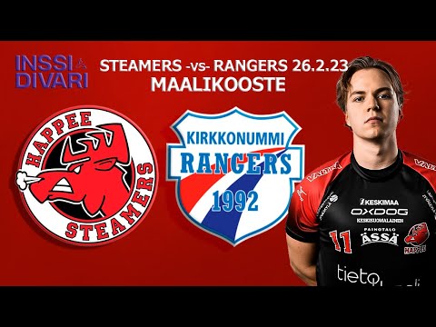 Happee Steamers vs Rangers 26.2.2023 | #Inssidivari #Floorball