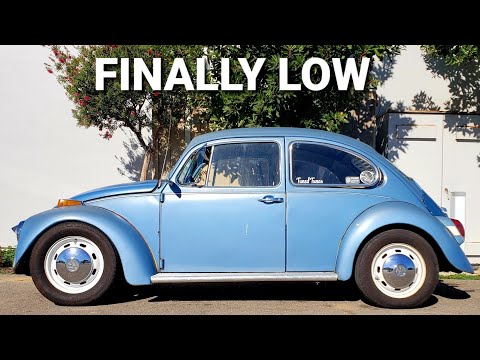 Installing Drop Spindles On My VW Beetle !!