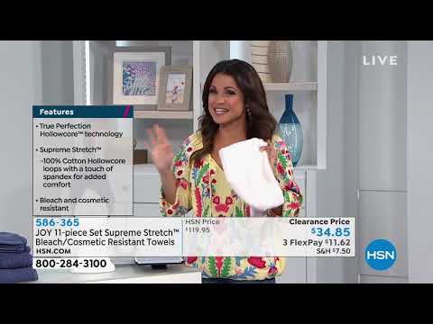 JOY 11piece Set Supreme Stretch Bleach/CosmeticResistant...