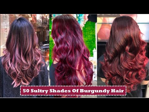 Top 50 Sultry Shades Of Burgundy Hair | Stunning...