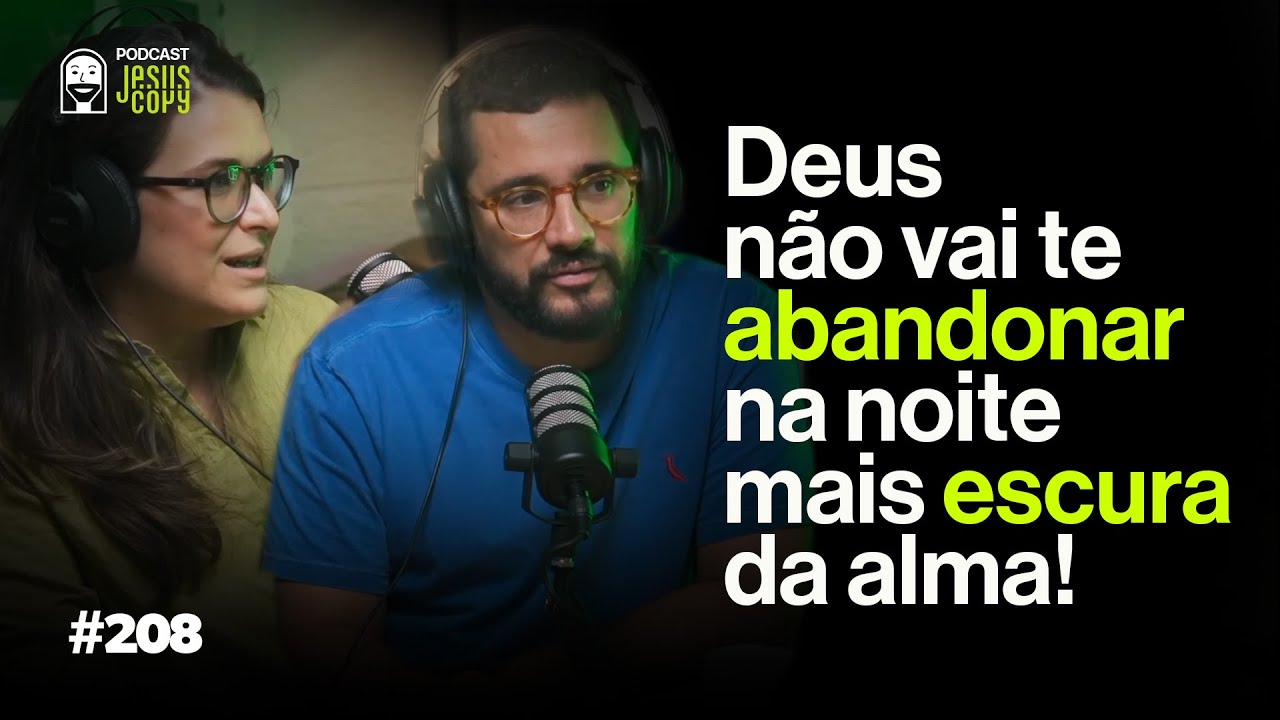 Paulo e Luiza Nazareth contam a história de vida e questões da saúde emocional - Podcast JesusCopy
