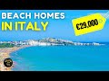 ITALIAN BEACH HOMES From 29K ️ Cheap Properties By The Sea In Southern Italy